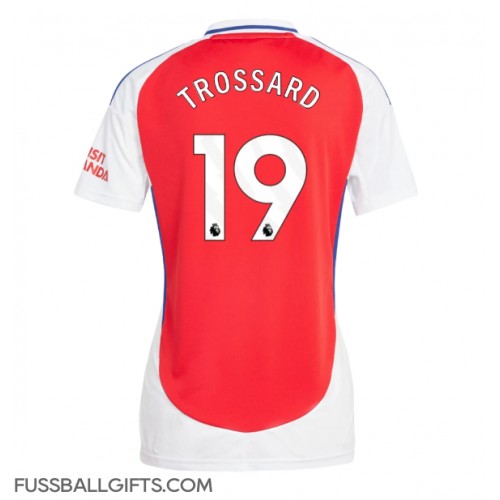 Arsenal Leandro Trossard #19 Fußballbekleidung Heimtrikot Damen 2024-25 Kurzarm